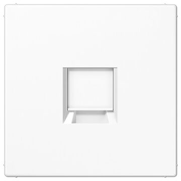 Placa mod. jack 1 toma ls bl. alpi 