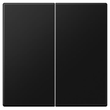 Tecla doble  ls negro mate