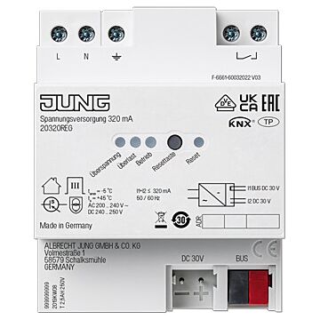 Fuente de alimentación knx 320 ma