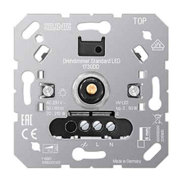 Dimmer giratorio estándar para led