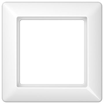 Marco simple as blanco alpino