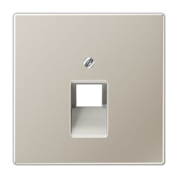 Placa central telef. ls acero
