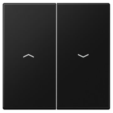 Tecla doble pers. ls negro mate
