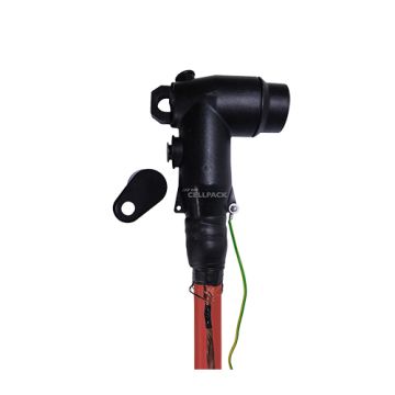 Kit 3 fases con conector acodado cws 24kv 250a