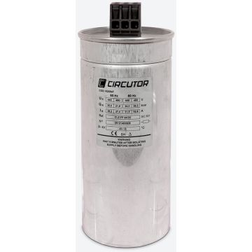 Condensador tubular trifásico