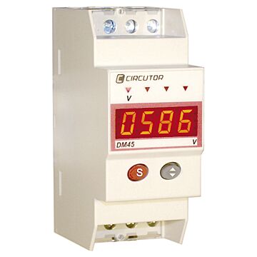 Voltímetro dm45-v 50...600v ca