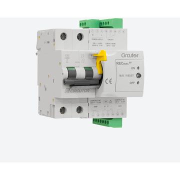 Interruptor automático motorizado, 2 polos curva c