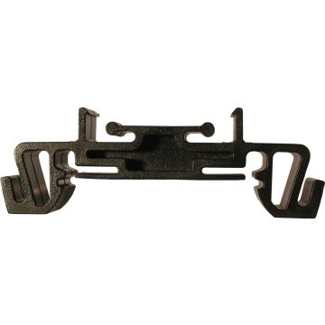 Adaptador carril din para tp/wg