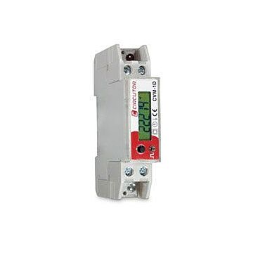 Cvm-1d-rs485-c, analizador de redes monofásico, carril din