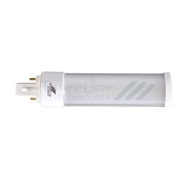 Lámp. tipo "cfl-pl" elip. de 9w g24 blanco frío