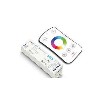 Controlador remoto tira led rgb+w