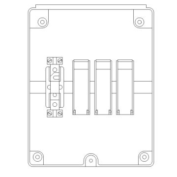 Caja general protección cgpc-63/7-8