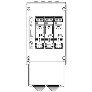 Caja general de protección cgpc-400/9-buc-e-dc