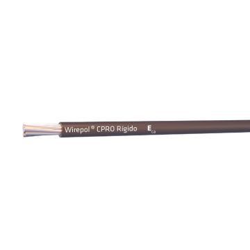 Cable wirepol cpro rígido 750 v h07v-u / h07v-r 1x2,5 (gris) caja 100m