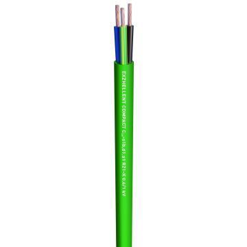 Cable exzhellent compact 1000 v (as) rz1-k (as) 3g2,5 rollo 100m