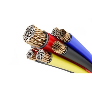 Bobina cable h1z2z2-k 1x6 negro