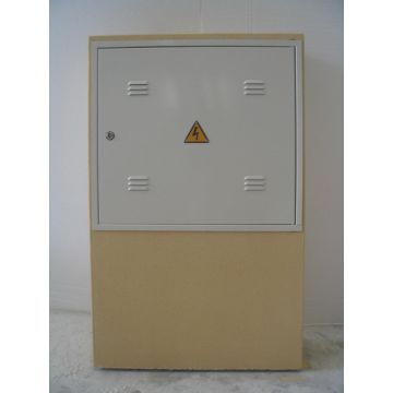 Hornacina hormigón blanco con puerta tc3
