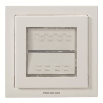 Int/conm. ip55 empotrar zenit bl