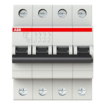 Int.aut. sh204-c16 4p 16a c 6ka