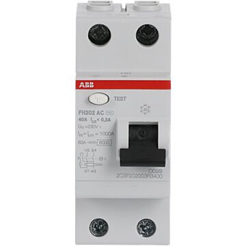 Int.dif.fh202ac-40/0,3 2p 40a ac 300ma