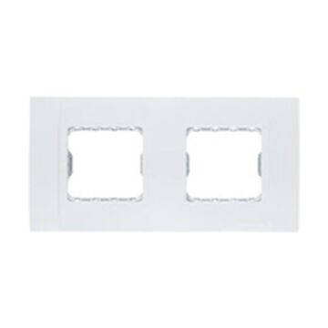 Placa 2v hori. sin garras