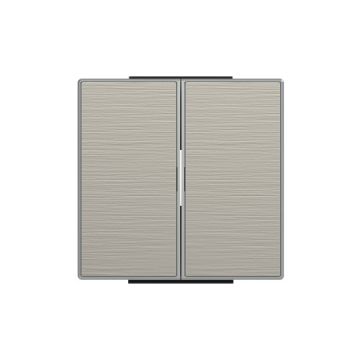 Tecla doble interruptor-conmutador ai