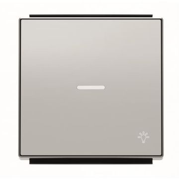 Tecla pulsador luz c/visor pl