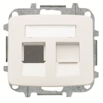 Tapa 2 conector con persiana
