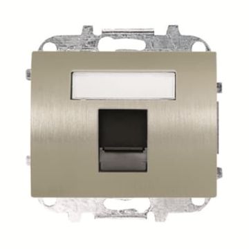 Tapa 1 conector rj45 cp