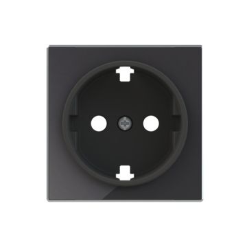 Tapa base enchufe schuko t.t. lateral cn