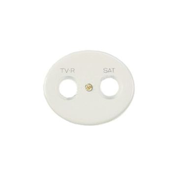 Tapa para toma tv-r/sat