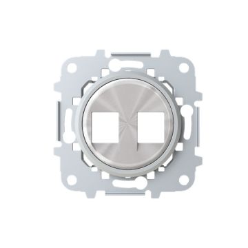Tapa 2 conector teléfono/informática cr