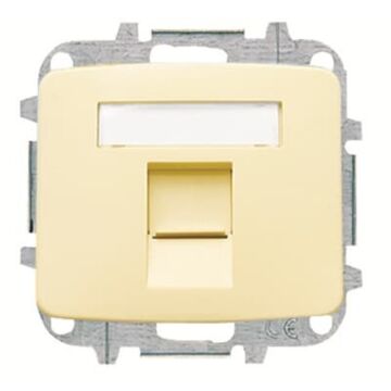 Tapa 1 conector con persiana