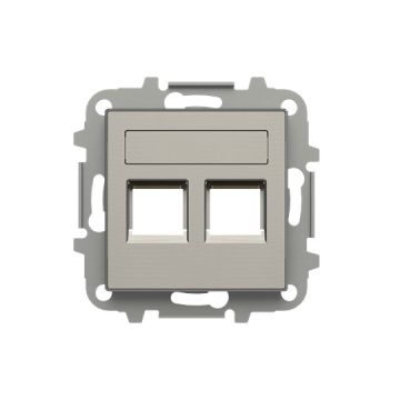 Tapa 2 conector con persiana ai