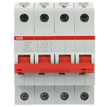 Interruptor seccionador sd204/32 4p 32a