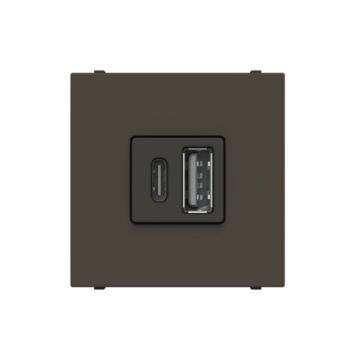 Cargador usb tipo a+c 18w 230v 2m an