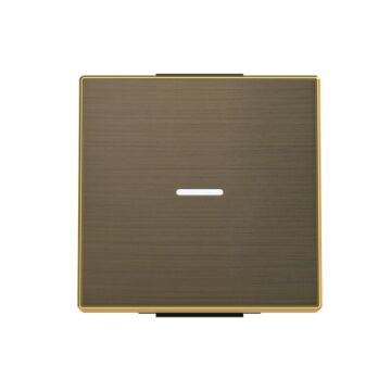Tecla interruptor c/visor oe