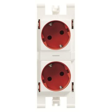 B. enchufe schuko doble rj