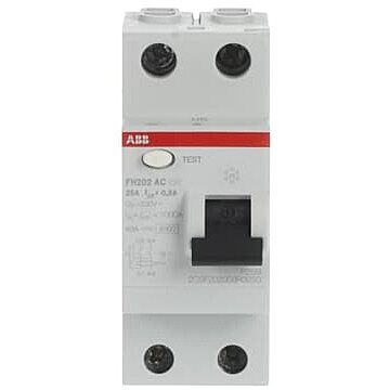 Int.dif.fh202ac-25/0,3 2p 25a ac 300ma