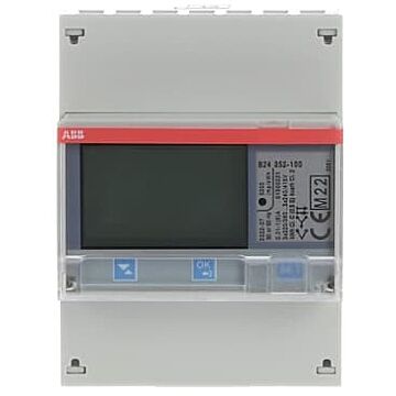 Contador ener. b24 352-100 plata rs485