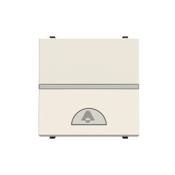 Pulsador simbolo de timbre bl