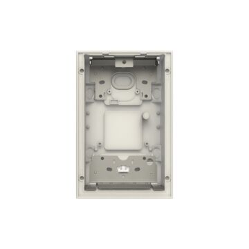 Caja de empotrar, gris, tamaño 1/2