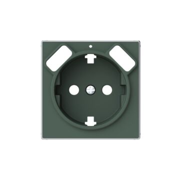 Tapa schuko + doble cargador usb cm