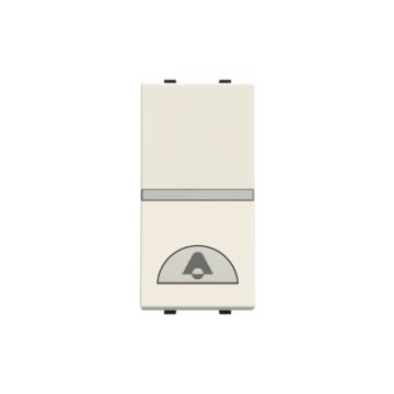 Pulsador simbolo de timbre bl