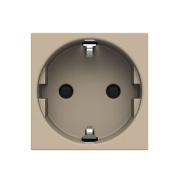 Base enchufe 2p+t pr. inf. cv