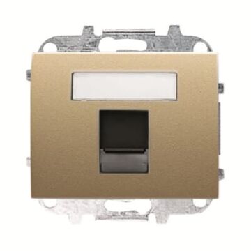 Tapa 1 conector con persiana