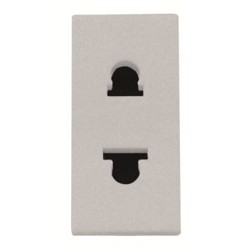 Base de enchufe euroamericana 1m pl