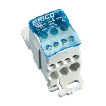 Bloque repartidor ud 80a 7 conex.22ka