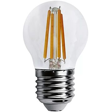 Esférica de filamento led e27 clara 3000k