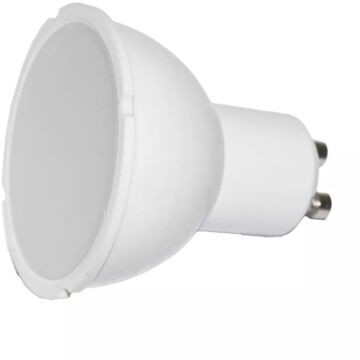 Gu10 led smd termoplástico 7w mate 7w 3000k